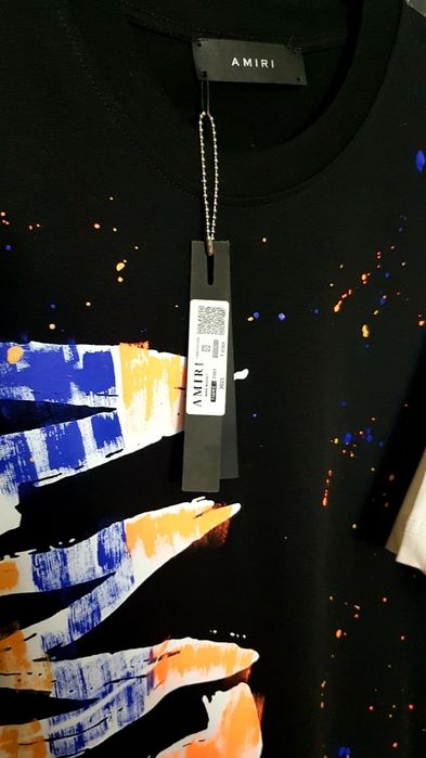 Tricou premium Amiri top Quality STOC LIMITAT!