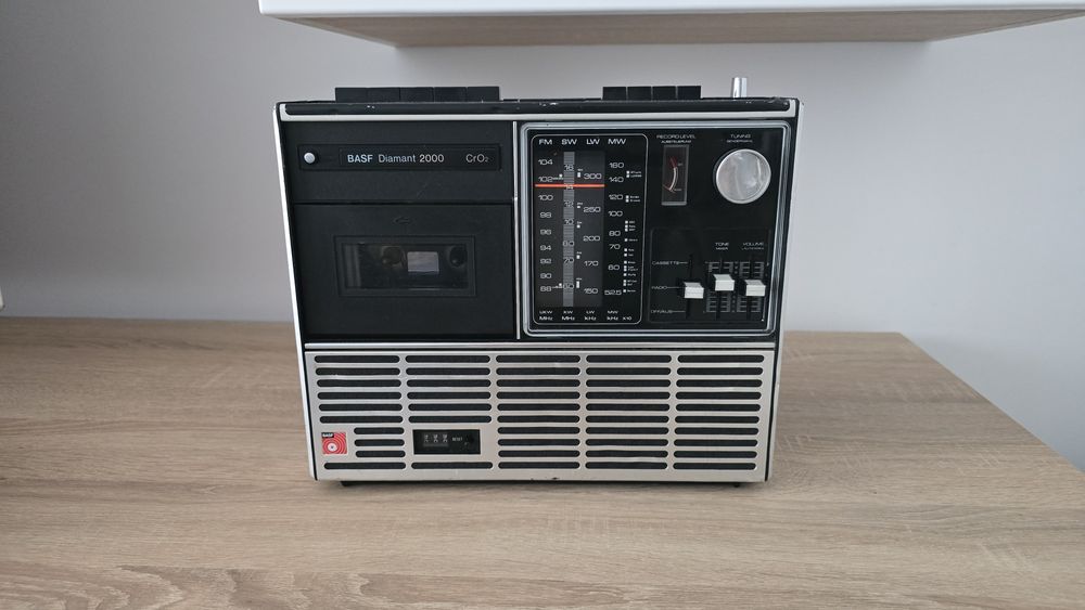 Radio casetofon BASF Diamant 2000 CrO2