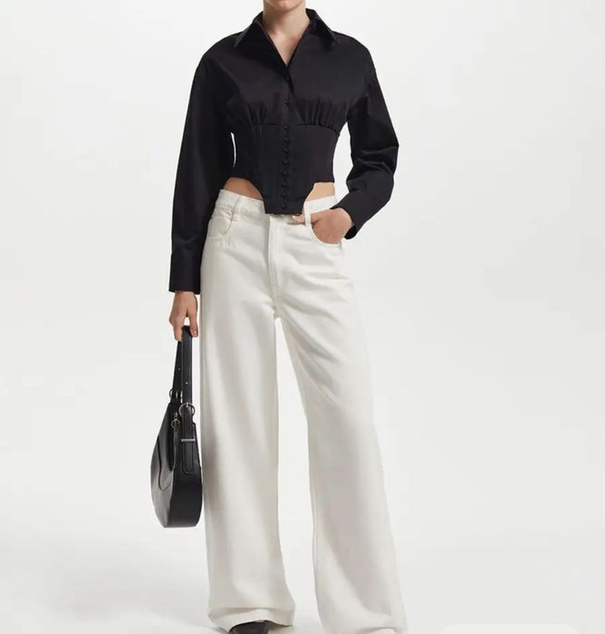 Рубашка черная женская