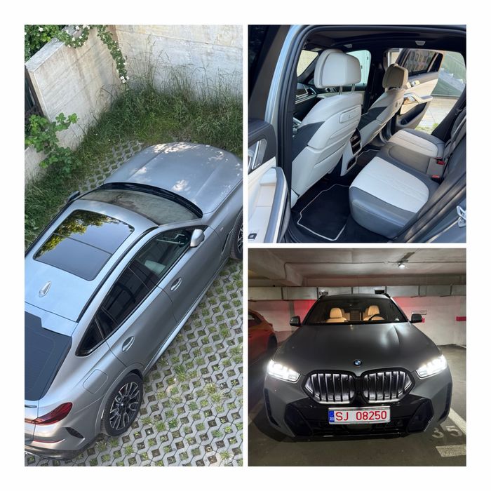 Bmw X6 M4.0i Mild Hybrid 381 cp 2024 int bicolor m B@W individual full