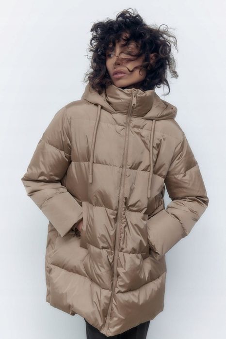 Geaca puf/pana Zara winter edition