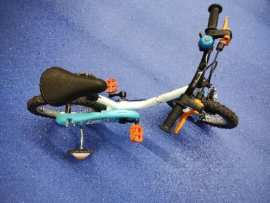 Bicicletă 14" 100 Arctic - produs resigilat - (SecondHand) Decathlon