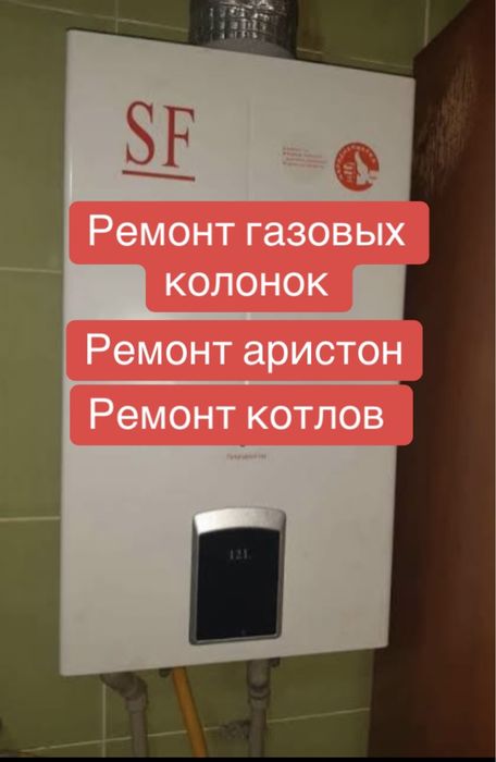 Ремонт газовых Котел котлов колонок плит газ колонка ремонт аристон