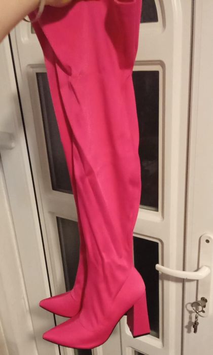 Cizme lycra roz 39