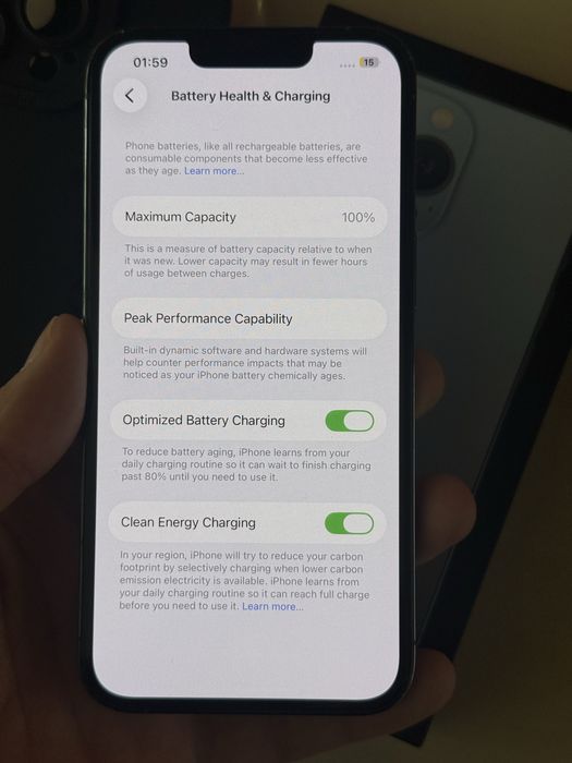 Iphone 13 pro 256gb Fullbox 100% bat