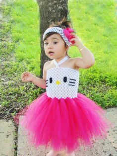 Rochita TUTU pisicuta pisica Hello Kitty carnaval serbare cadou