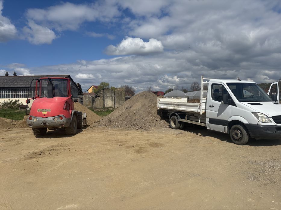 Transport nisip / balastru / piatra / moloz