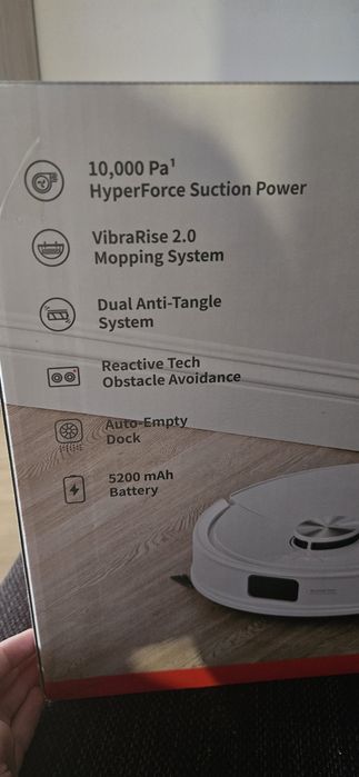 Robot de aspirare Roborock Q10 VF+ alb