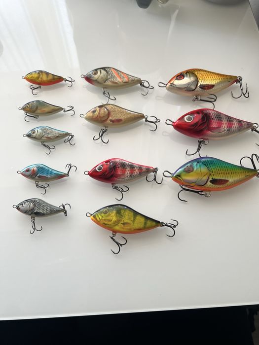 Vand set Salmonslider 5-7 si 10 cm noi