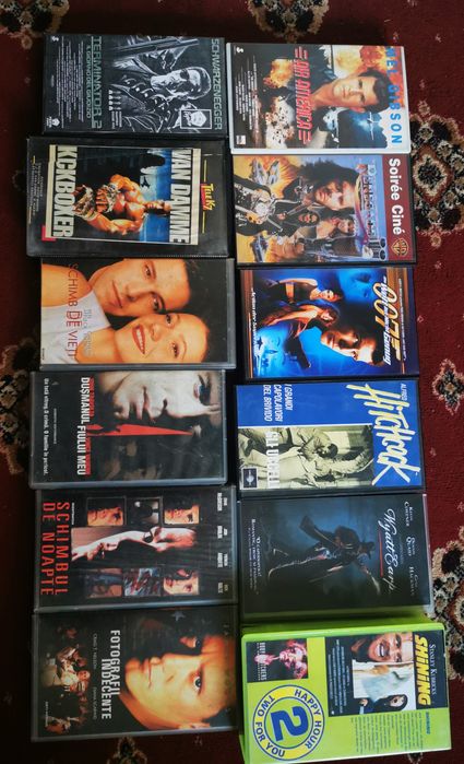 Casete Filme VHS  - SUPER VHS Filme Top 100