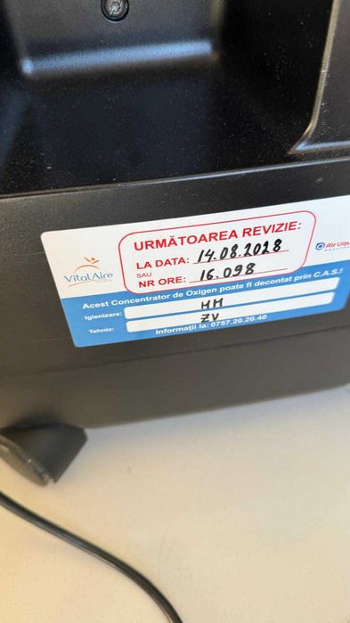 Concentrator Oxigen DeVilbiss 5 litri 525KS 6099 de ore