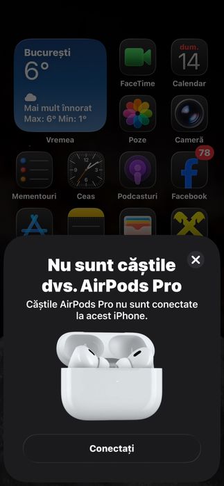 Air Pods pro gen2 cu factura de la Istyle