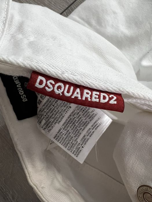 Blugi Dsquared2 Slim Jean - White Denim