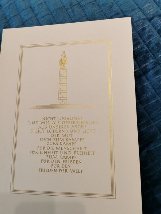 Марки - Блок марки - комунизъм, демокрация, Германия