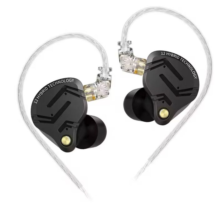 Професионални мониторни слушалки KZ-zs12 pro x и модул KZ AE01