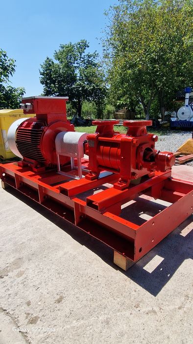 Motopompa irigati balastiera electrice / Diesel KSB 3 Sertare Presiune 17.5 bar / 75 kw Stoc 10 buc