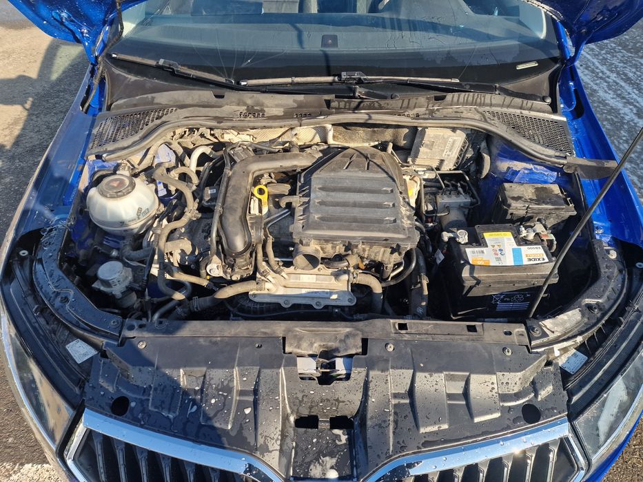 Skoda fabia 2021 avariat