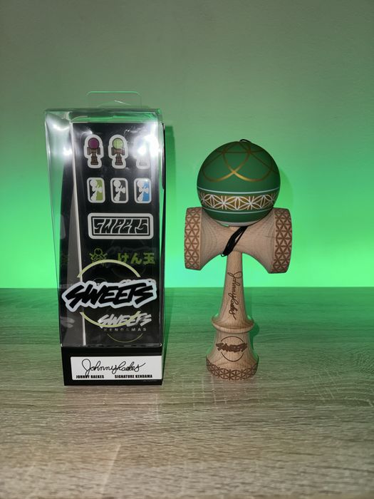 Kendama Johnny Raekes Broken Shape - Antiskid 2.0 maple & cherry