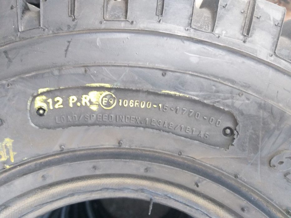 Anvelope noi 6.00-9 stivuitor cu camera cauciucuri industrial