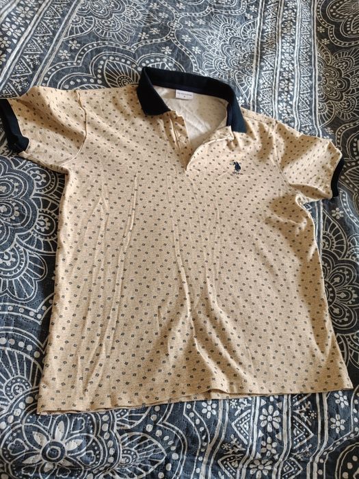 Мъжка Тениска с яка USPA, размер S