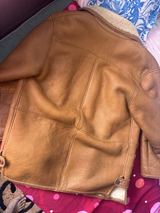Cojoc blana piele originale Shearling