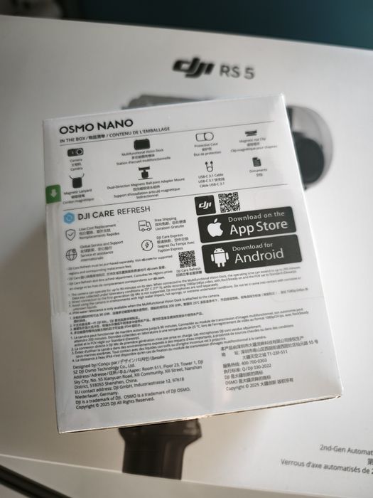 DJI Osmo Nano 128gb экшн камера