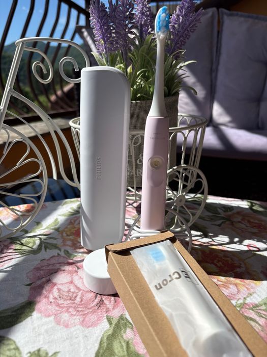 Електрическа четка за зъби - Philips Sonicare 3100 + 1 Глава подарък