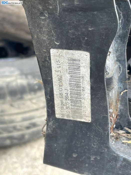 Trager Trager Calandru Panou Frontal Suport Radiatoare Gol Audi A5 2008 - 2011 Cod 8K0805594J [C2999]