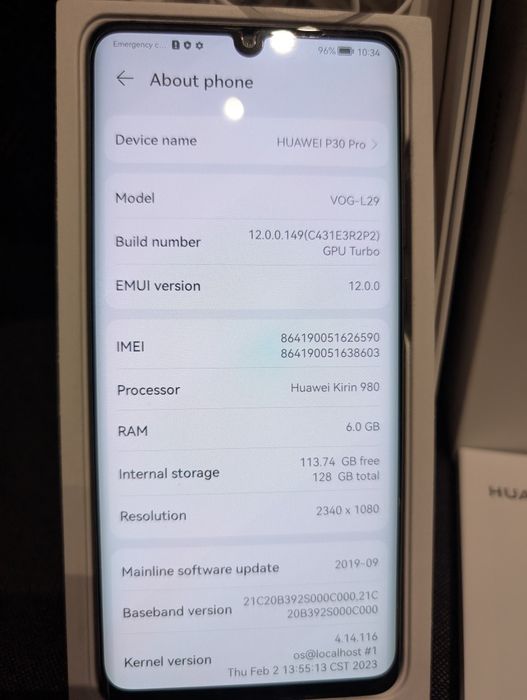 Huawei P30 Pro - 128GB