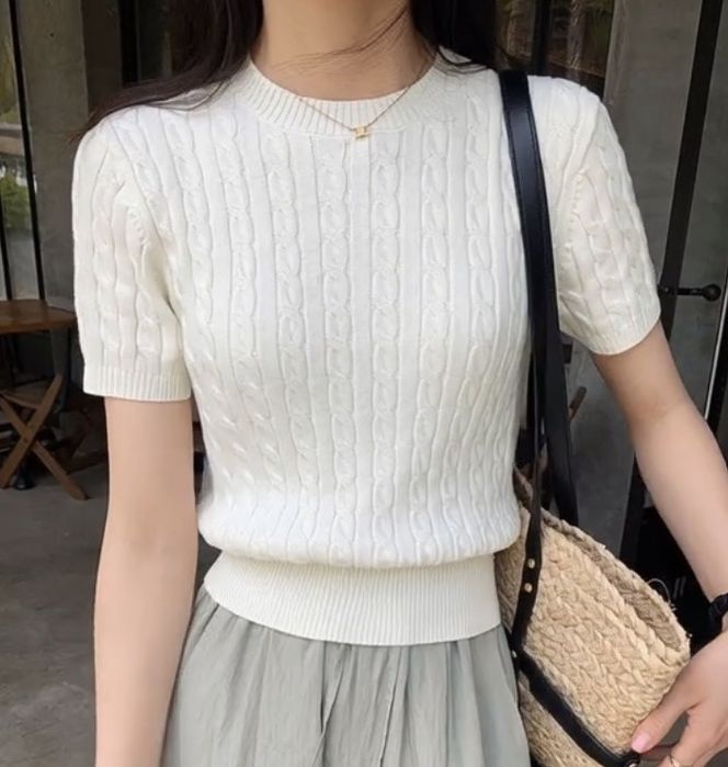 женское поло кофта