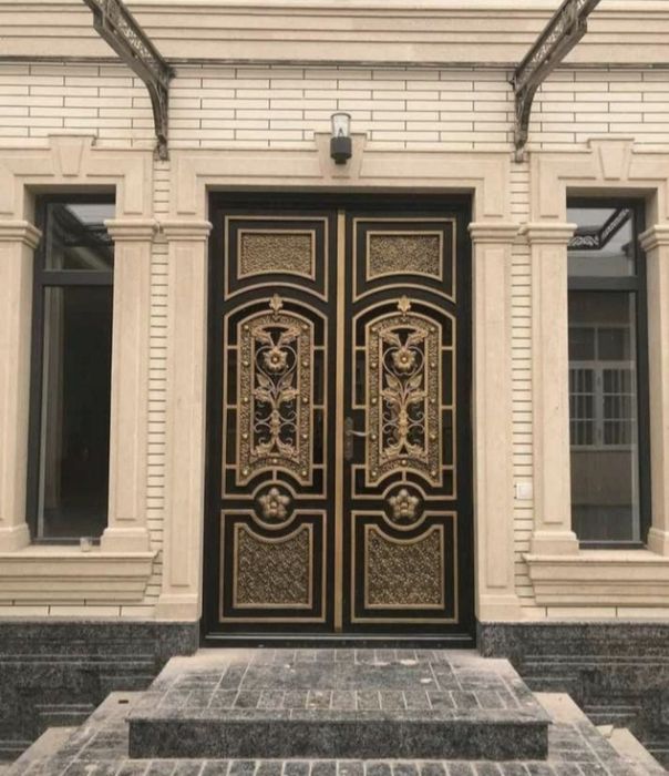 Дарвоза. Варота.Акфа.Калетка. краска киламиз.