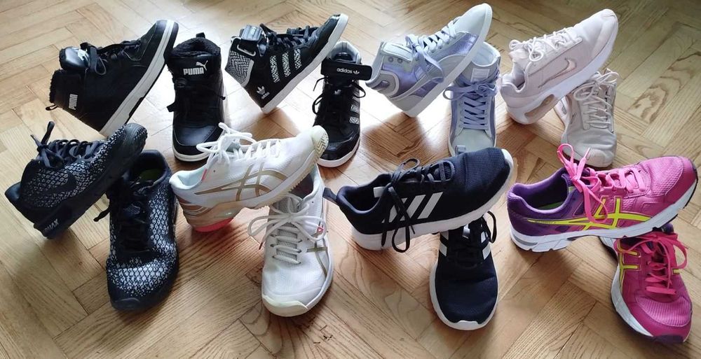 Оригинални дамски маратонки/сникърси Nike, Adidas, Puma, Asics