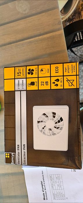 Ventilator baie Sencys ca Nou, Garantie 15ani