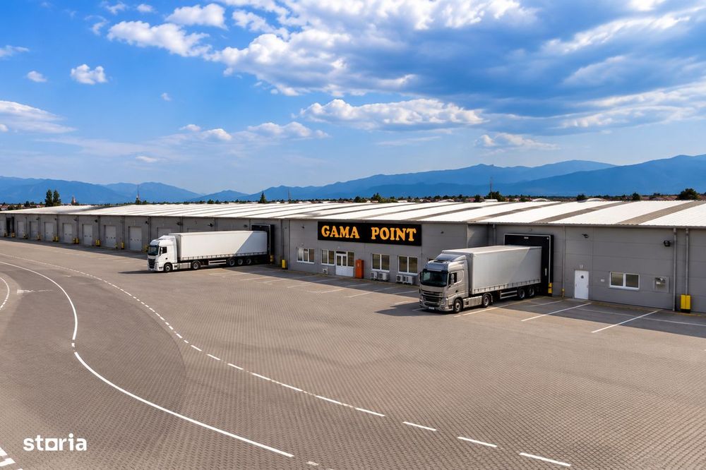 Hală Clasa A Sibiu | 373–2.100 mp | 900 m de A1 |Producție & Logistică