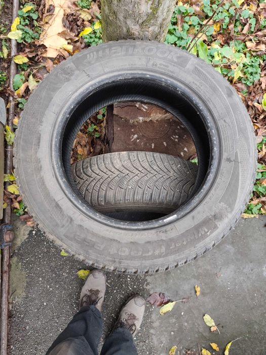 4 cauciucuri iarna Logan 185 65 R15 Hankook