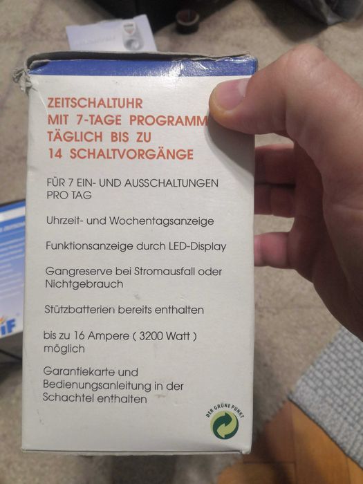 Електронни седмични програматори