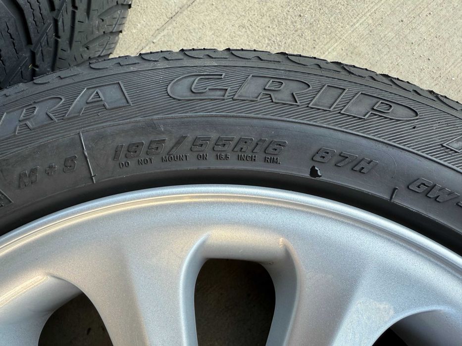 4 бр. оригинални алуминиеви джанти BMW 16'' 5x120 , ф72.6, ET42 , 6,5J