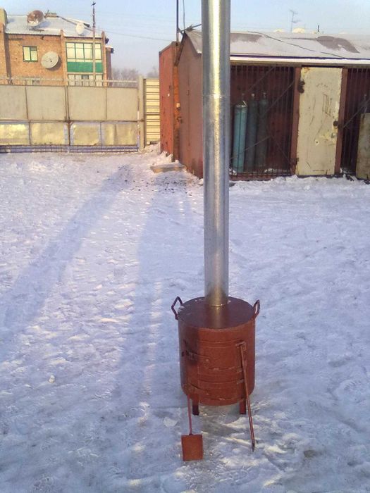 Буржуйка для дома, бани