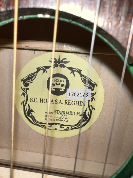 Chitara Acustica Hora Reghin Standard M 1/2 Verde