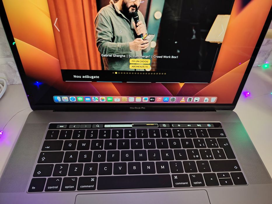 Mac Book Pro Apple i7 500GB 16GB Touch-Bar 15,4"