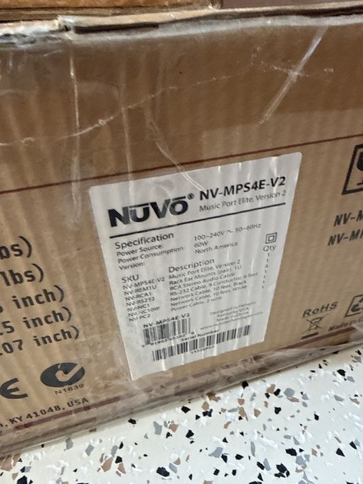 Sistem streaming muzica NUVO