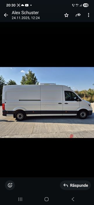 Volkswagen Crafter, 2018, Instalație Frigorifica Konvecta, 78000 Km.