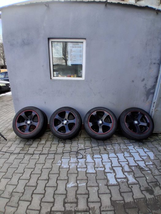 Jante BMW X5 R19 + anvelope iarnă 255/285 R19 – Set complet