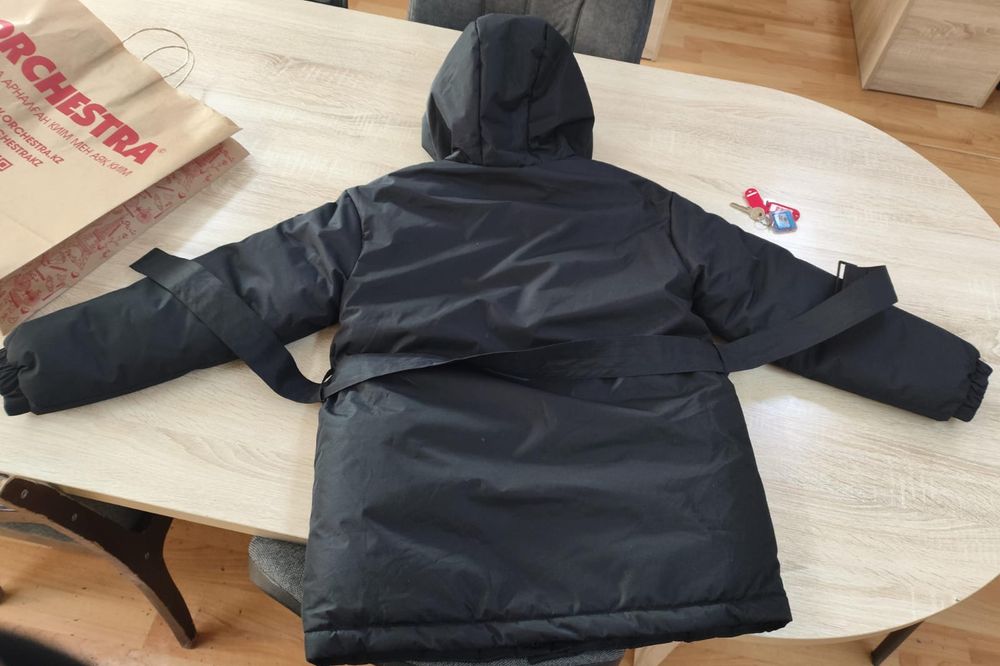 Куртка зимняя тёплая девочковая