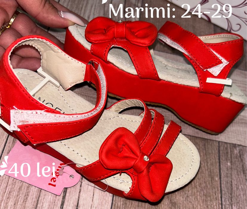 Sandale fetite noi