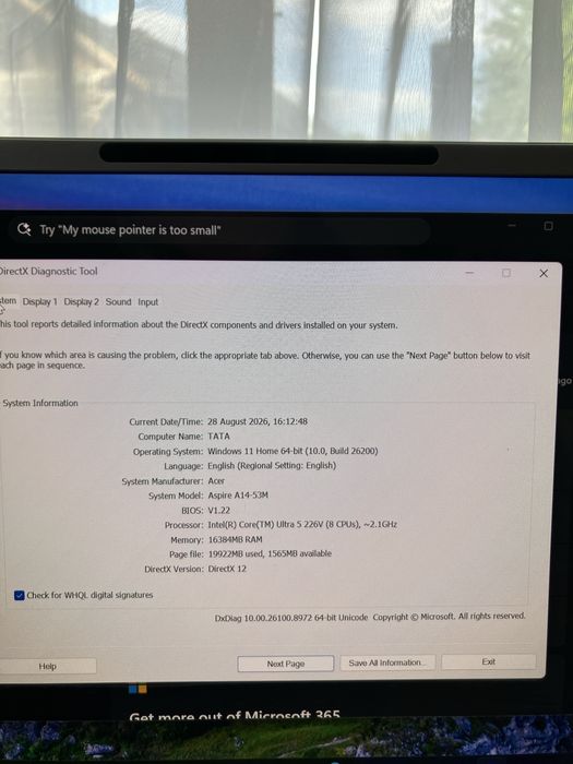Laptop Acer Aspire 14 AI OLED (Nou cu Garantie) - Intel Ultra 5, 16GB RAM DDR5, 512GB SSD