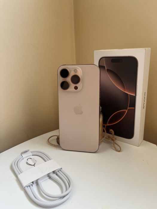 Iphone 16 pro 128GB desert titanium 89%