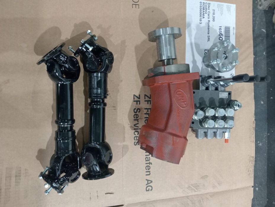 Hidromotor cu cardan instalatie foraj,pompa de apa camion forestier