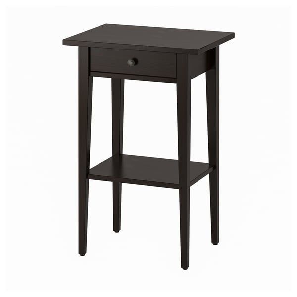 Măsuță înaltă / Noptieră lemn masiv IKEA HEMNES – stare excelentă