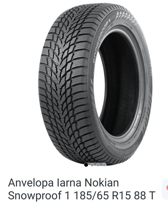 Vand 4 anvelope Nokyan 185/65 R 15